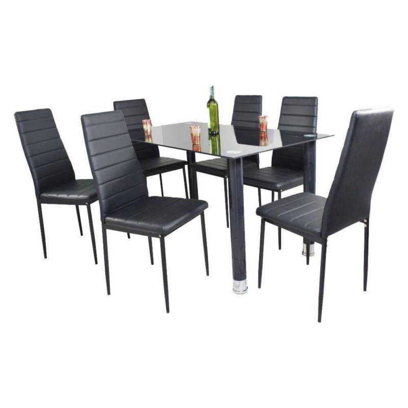 JUEGO DE COMEDOR TALAVERA 6 PUESTOS