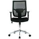 SILLA DE OFICINA HAWAI,SINCRO 4 BLOQUEOS,ESPALDA CREMALLERA