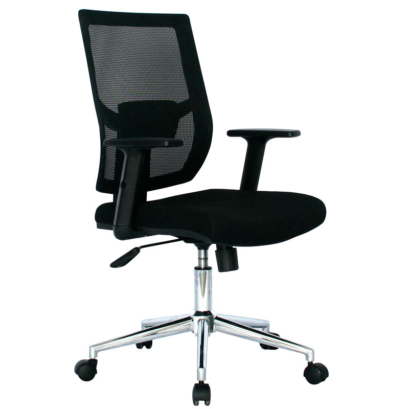 SILLA DE OFICINA HAWAI,SINCRO 4 BLOQUEOS,ESPALDA CREMALLERA