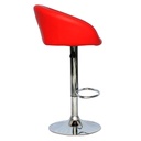 SILLA BAR ROJO INDIANA BUTACO GIRATORIO