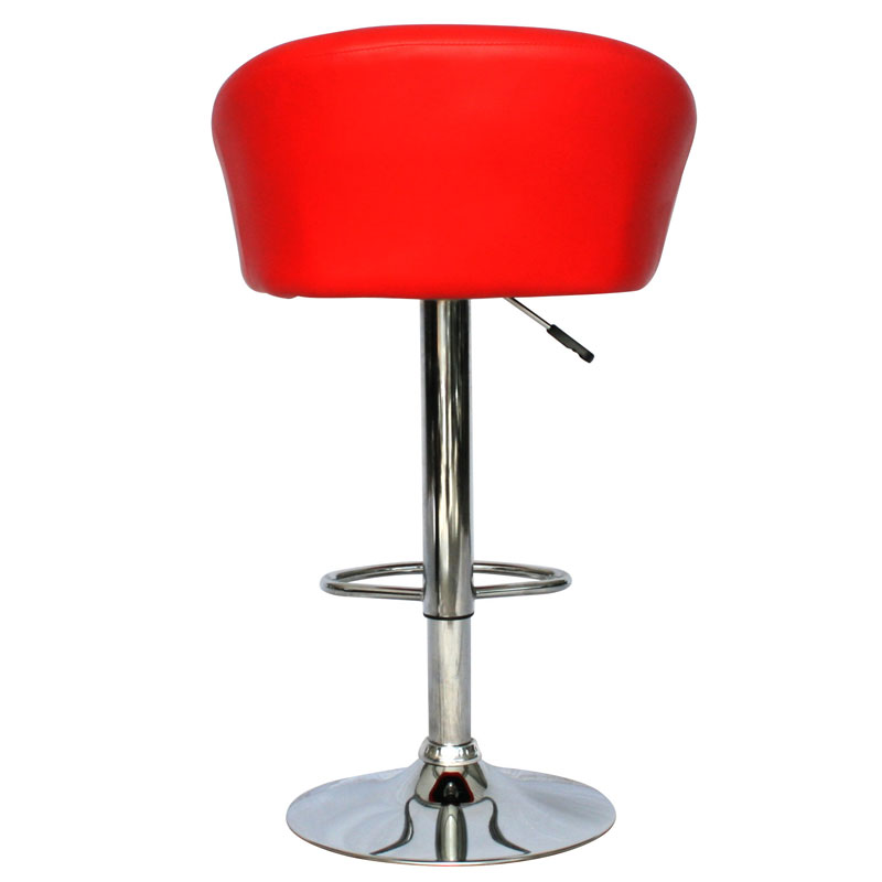 SILLA BAR ROJO INDIANA BUTACO GIRATORIO
