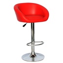 SILLA BAR ROJO INDIANA BUTACO GIRATORIO