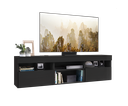 RACK GABINETE PARA TV PARIS DE 65 PULGADAS  - COLOR NEGRO