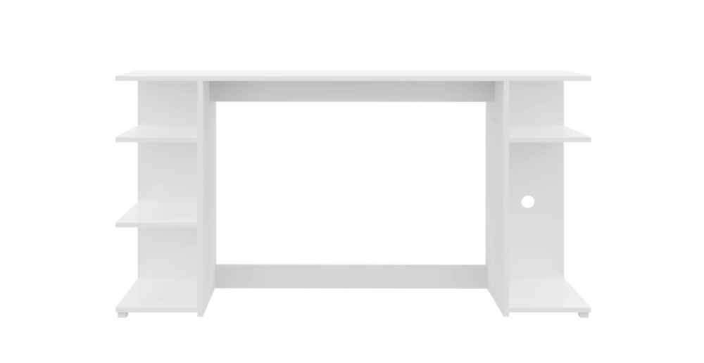 ESCRITORIO MESA GAMER PRO 2021 NUEVO MODELO BLANCO