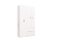 CLOSET ARMARIO LISBOA 4 PUERTAS BLANCO 183X98.5 CM MDP