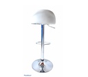 SILLA BAR BUTACO BLANCO CUERINA ALCOLCHONADO DC-6082Z CROMO