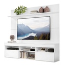 CENTRO ENTRETENIMIENTO RACK MADRI TV 65' BLANCO