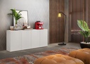 APARADOR ORGANIZADOR BUFFET 4 PUERTAS BLANCO HOGAR  MDP