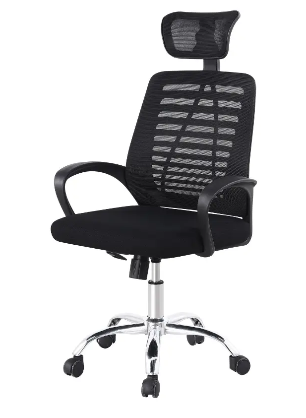 SILLA DE OFICINA EJECUTIVA Y ERGONÓMICA JYX0091WD - NEGRO