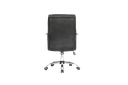 SILLA OFICINA GERENCIAL CUERINA GIRATORIA ERGONOMICA NEGRA TOLEDO