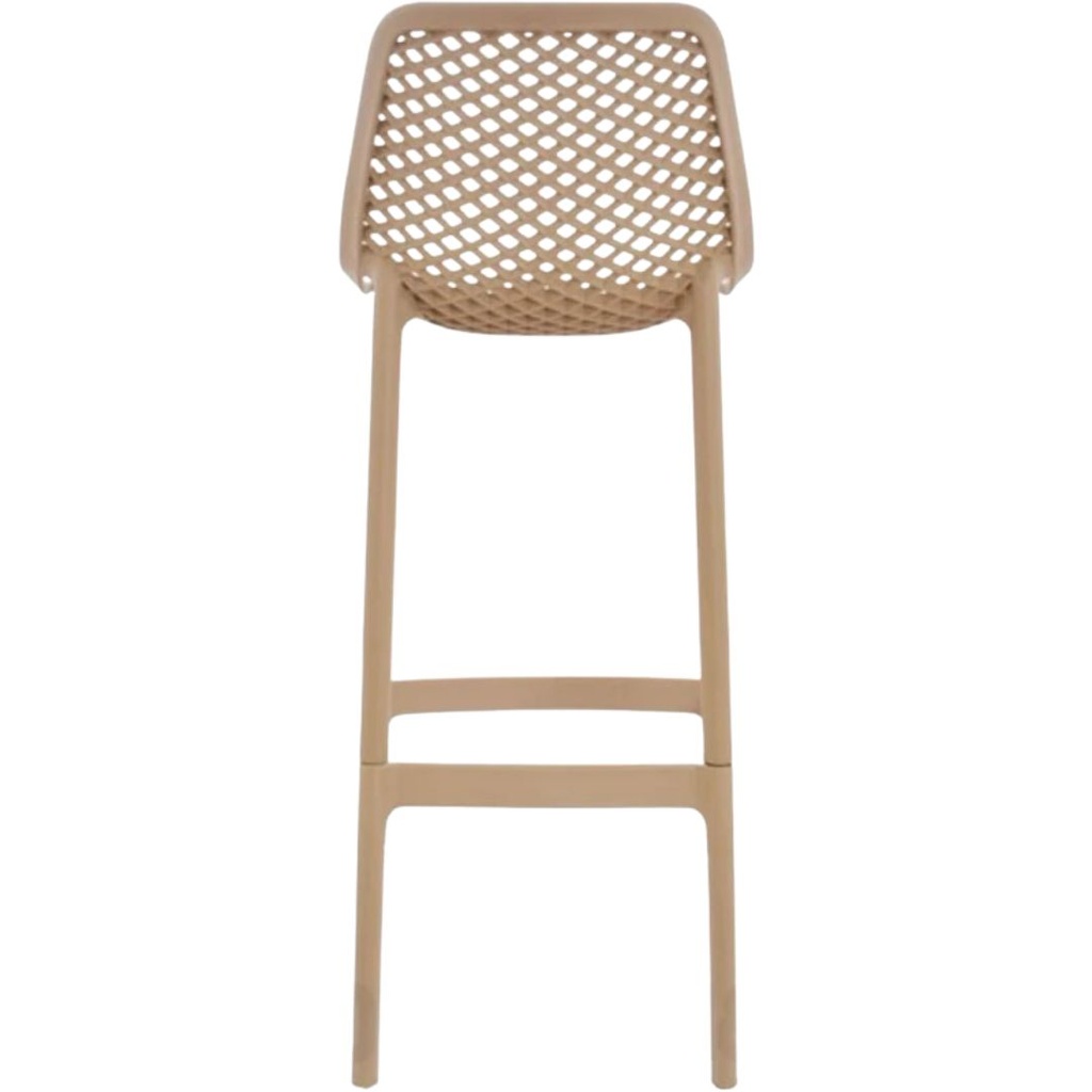 SILLA DE BAR MALLA CAFE INYECTADO POLIPROPILENO INYECTADO BUTACO H75