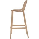 SILLA DE BAR MALLA CAFE INYECTADO POLIPROPILENO INYECTADO BUTACO H75