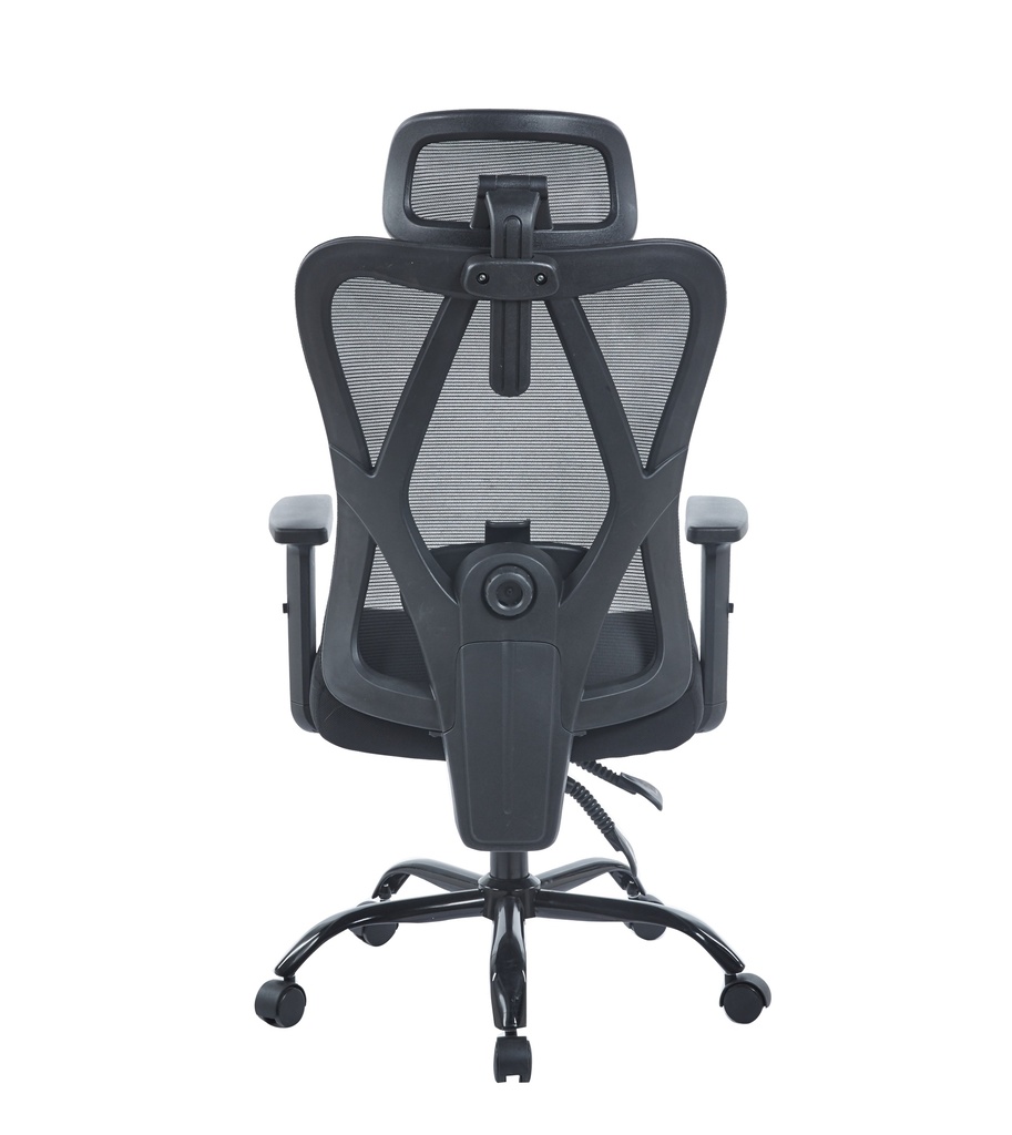 SILLA GERENCIAL PAÑO BRAZOS GRADUABLES CON SOPORTE LUMBAR REGULABLE