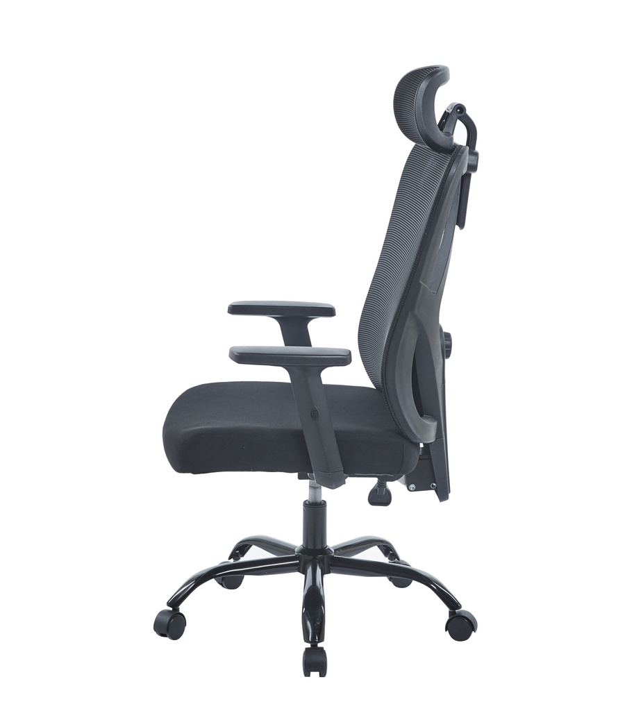 SILLA GERENCIAL PAÑO BRAZOS GRADUABLES CON SOPORTE LUMBAR REGULABLE