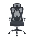 SILLA GERENCIAL PAÑO BRAZOS GRADUABLES CON SOPORTE LUMBAR REGULABLE