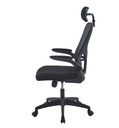 SILLA GERENCIAL ERGONOMICA SOPORTE LUBAR BRAZOS ABATIBLES CELESTIAL