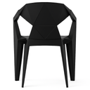 SILLA DE RESTAURANTE POLIPROPILENO MONOPIEZA NEGRO COMEDOR