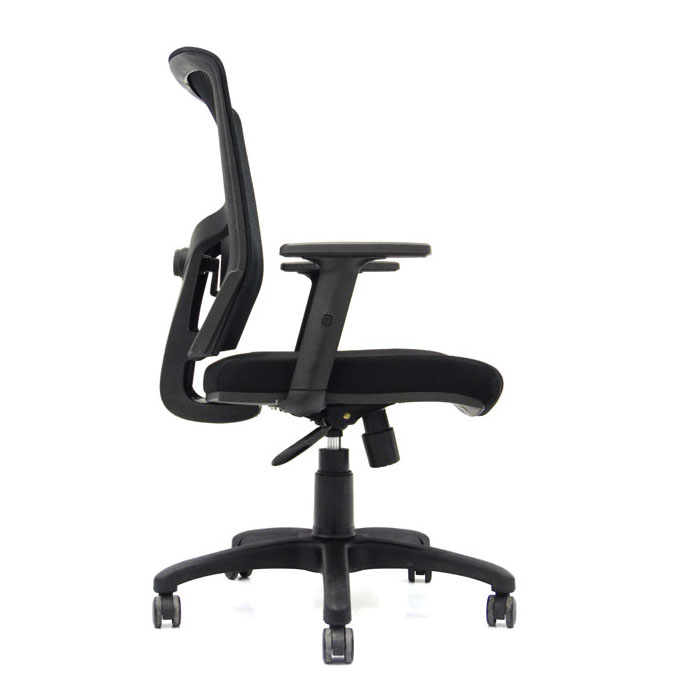 SILLA OFICINA ERGONÓMICA APOYO LUMBAR BZOS AJUSTABLES SYNCRO NAIROBI