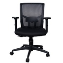 SILLA OFICINA ERGONÓMICA APOYO LUMBAR BRAZOS 3D SIN CABECERO SYNCRO NAIROBI NYLON