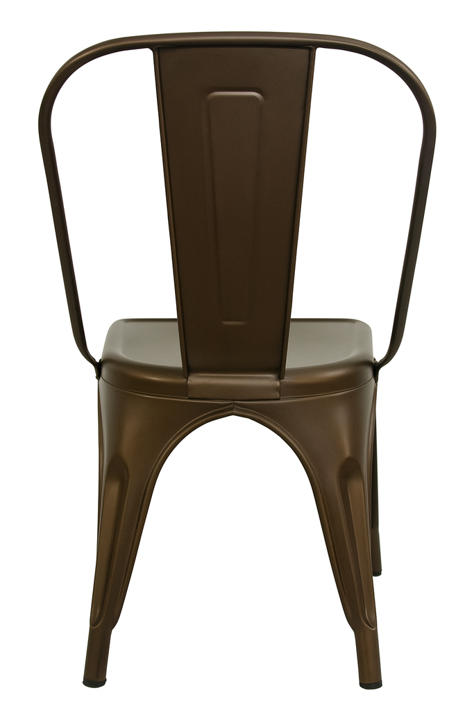 SILLA RESTAURANTE COMEDOR METALICA CAFE OSCURO TOLIX