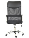 SILLA EJECUTIVA ERGONÓMICA Y GIRATORIA MALLA NEGRA OFICINA SEUL