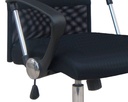 SILLA EJECUTIVA ERGONÓMICA Y GIRATORIA MALLA NEGRA OFICINA SEUL