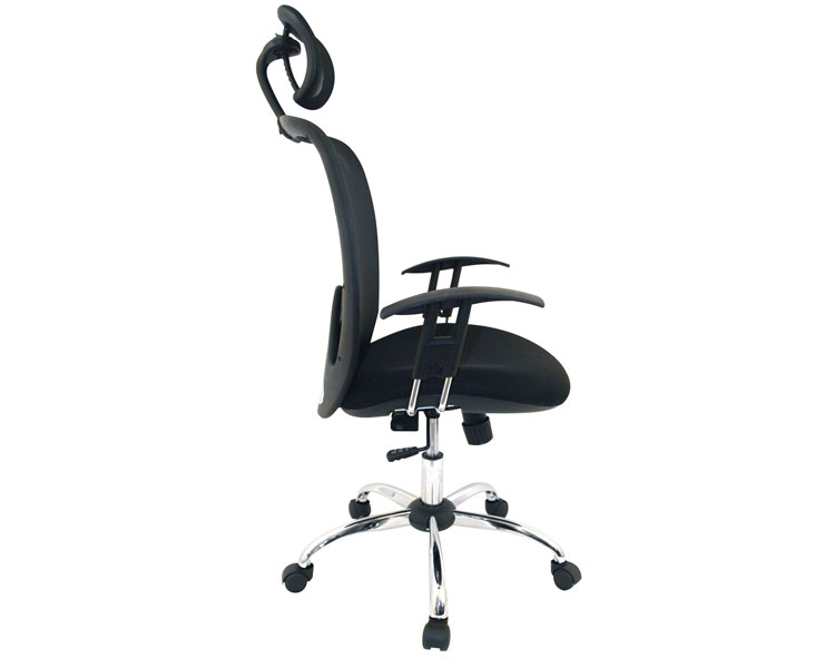 SILLA DE OFICINA CON APOYO LUMBAR Y BRAZOS GRADUABLES ROMA