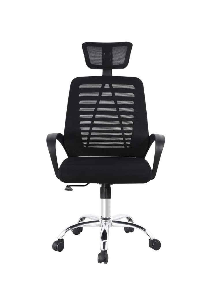 SILLA DE OFICINA EJECUTIVA Y ERGONÓMICA JYX0091WD - NEGRO