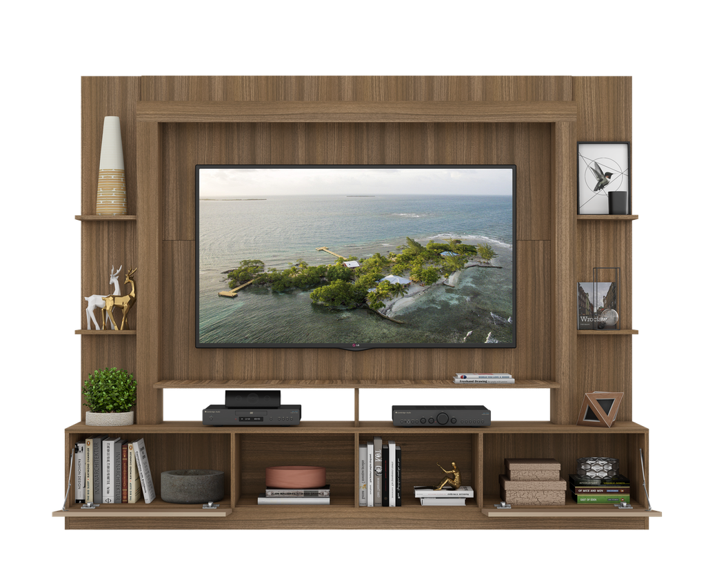 CENTRO ENTRETENIMIENTO BERLIN CAFE DE 65 PULGADAS 226CM DE ANCHO