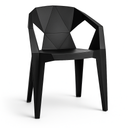 SILLA DE RESTAURANTE POLIPROPILENO MONOPIEZA NEGRO COMEDOR RIVER