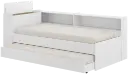 CAMA TIPO NIDO SENCILLA MULTIMUEBLE CON BALDA Y ARCO MULTIPROPOSITO 110x216