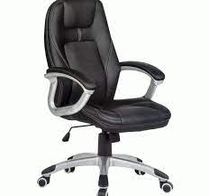 [3-1564] SILLA ESTOCOLMO ALTA / BASE NYLON / ESPALDA Y ASIENTO EN CUERO SINTETICO