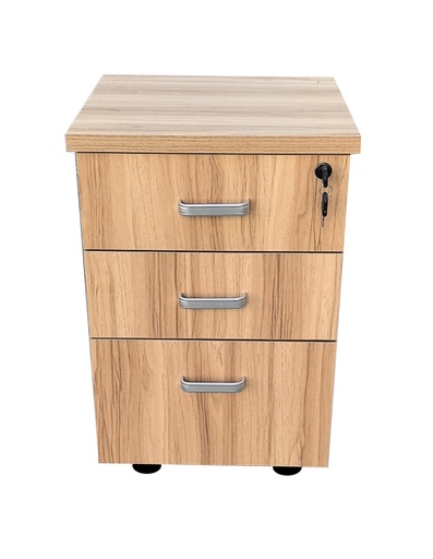 [100079] CAJONERA ISLA DE TRABAJO 3 CAJONES 1 CON LLAVE 53CM X 42 CM
