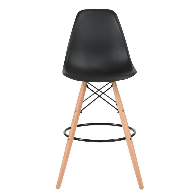 BUTACO BAR EAMES MADERA HAYA -NEGRO