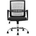 SILLA PARA OFICINA EJECUTIVA AUSTEN - NEGRO