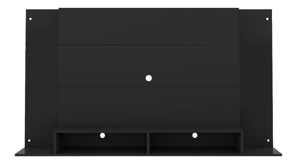 PANEL DE TV PARAÍSO HASTA 60 PULGADAS COLOR NEGRO