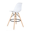 BUTACO BAR EAMES MADERA HAYA -BLANCO