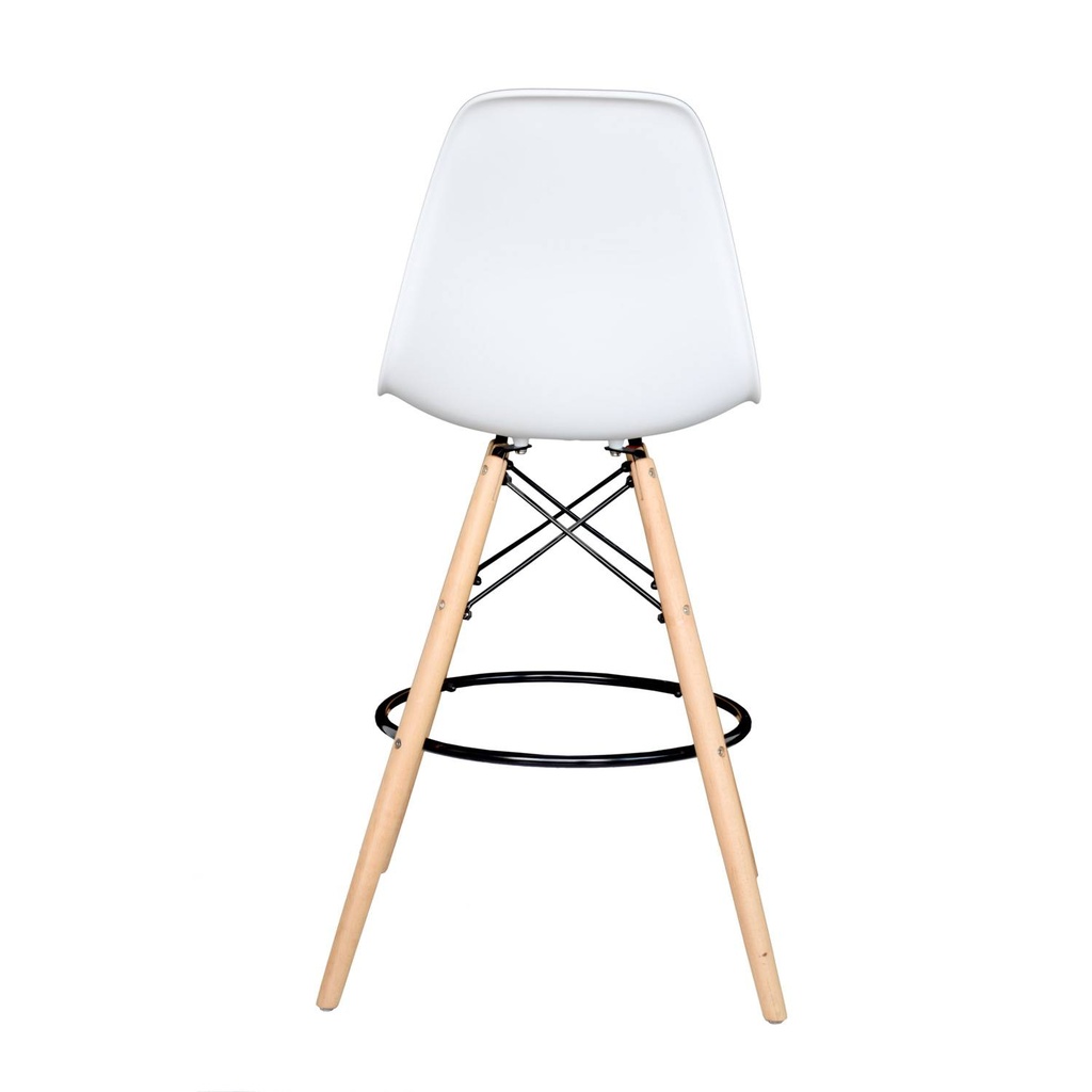 BUTACO BAR EAMES MADERA HAYA -BLANCO