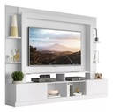 CENTRO DE ENTRETENIMIENTO, PANEL TV DE 65" BLANCO
