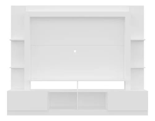 CENTRO DE ENTRETENIMIENTO, PANEL TV DE 65" BLANCO