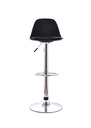 SILLAS BAR  RESTAURANTE EAMES TULIPAN ALTA - NEGRO ASIENTO TAPIZADO