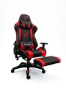 SILLA GAMER RECLINABLE ERGONOMICA ROJA KITSUNE
