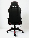 SILLA GAMER RECLINABLE ERGONOMICA ROJA KITSUNE
