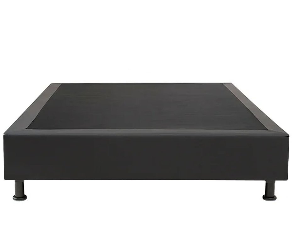 BASE CAMA DE 140 X 190 EN TELA DE 2 DIVISIONES MADERA