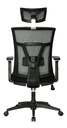 SILLA EJECUTIVA PARA OFICINA CÓMODA CON APOYO LUMBAR CURVO KABUL