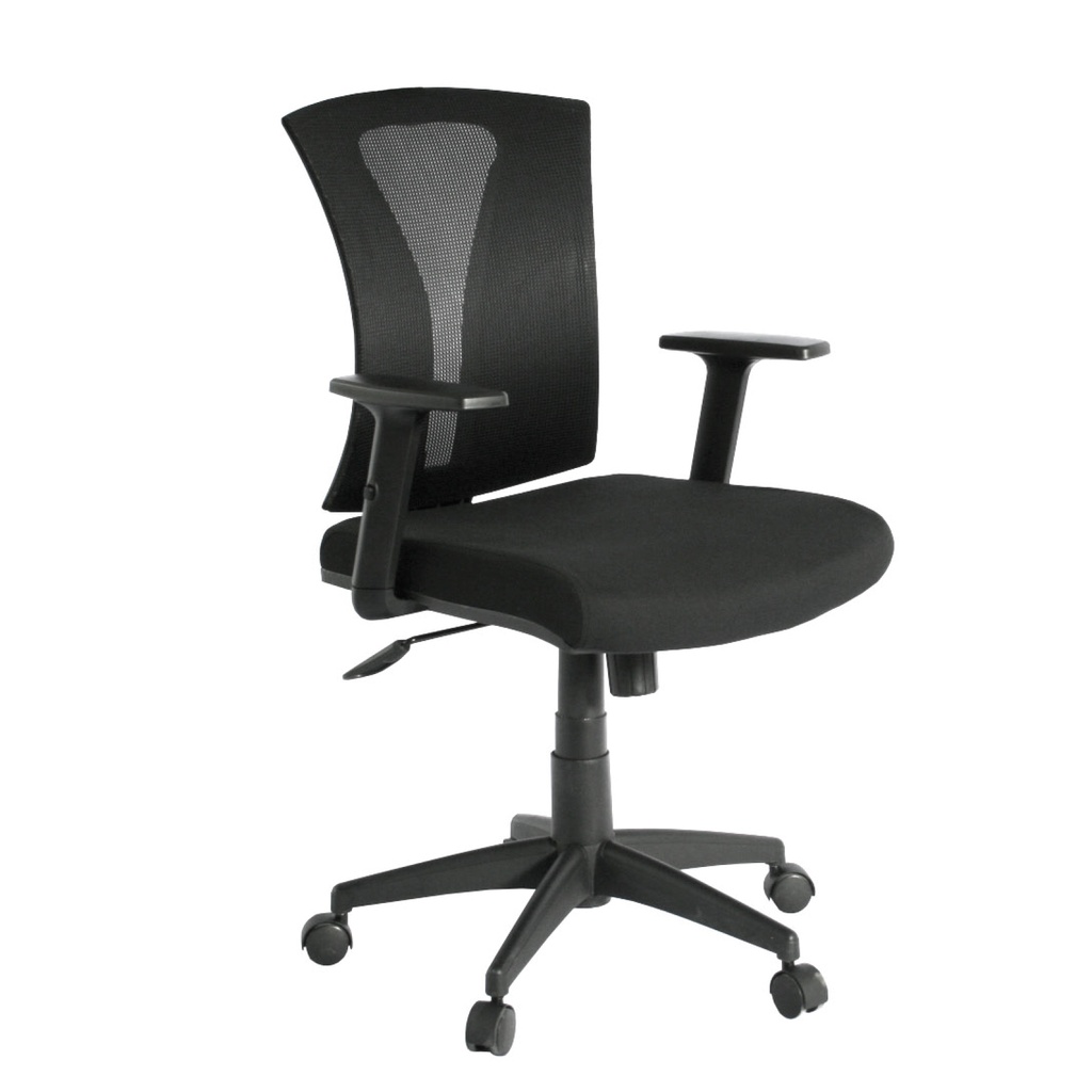 SILLA OFICINA ERGONÓMICA GERENCIAL BRAZOS AJUSTABLES PRAGA