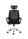 SILLA DE OFICINA EJECUTIVA Y ERGONÓMICA JYX0091WD - NEGRO