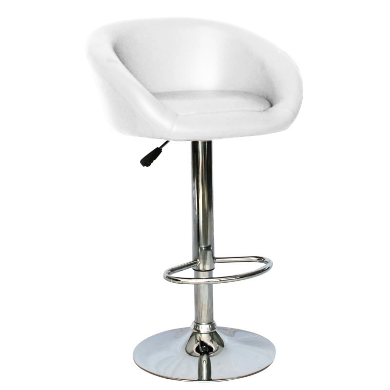 SILLA BAR INDIANA BLANCO BUTACO GIRATORIO