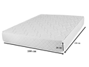 COLCHON DE RESORTES DE 120 X 190 ALCOLCHONABLE 23 CM DE GROSOR