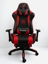 SILLA GAMER RECLINABLE ERGONOMICA ROJA KITSUNE